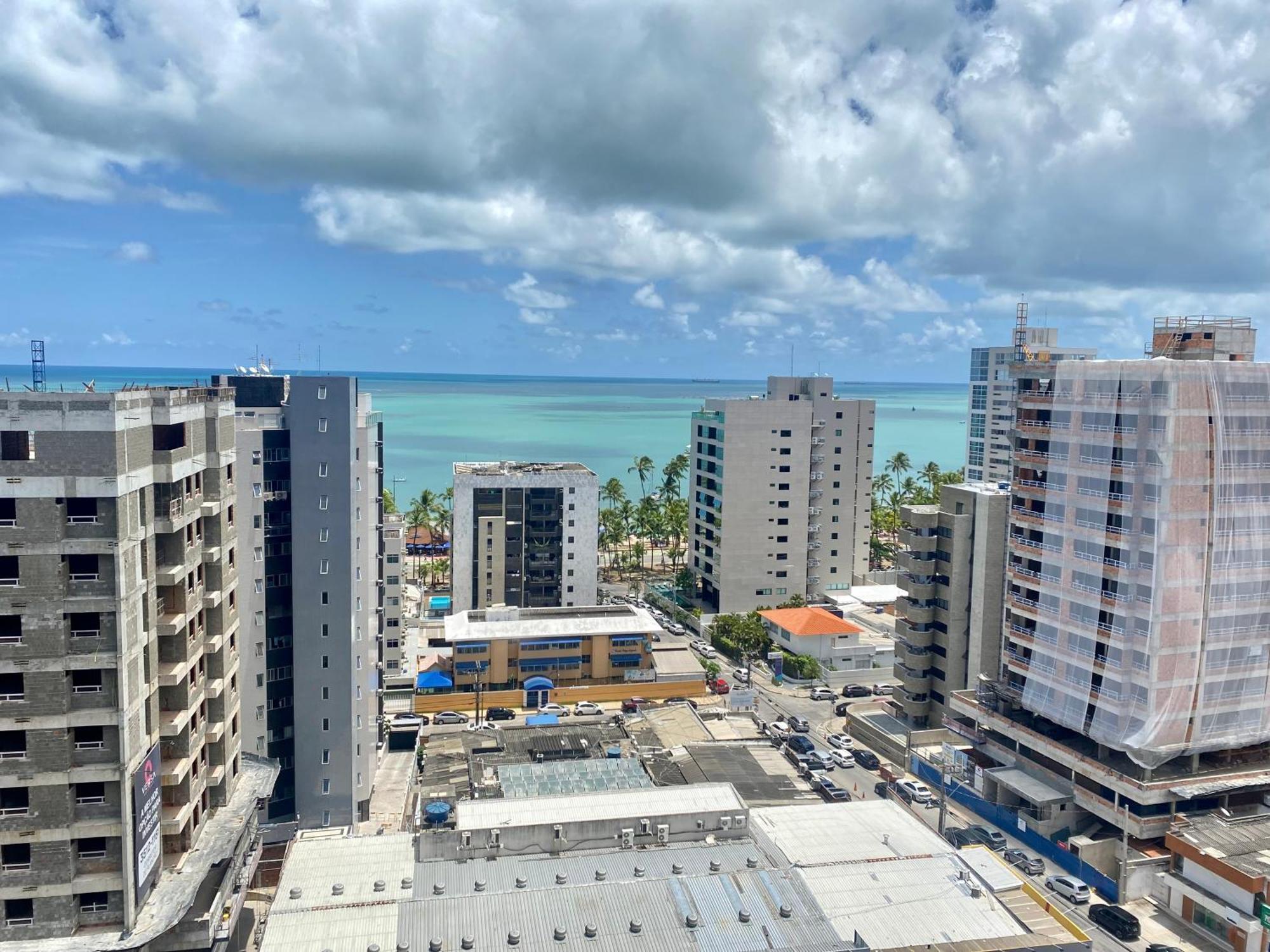 Apto Time - Vista Mar Em Ponta Verde Maceio Apartment Exterior foto